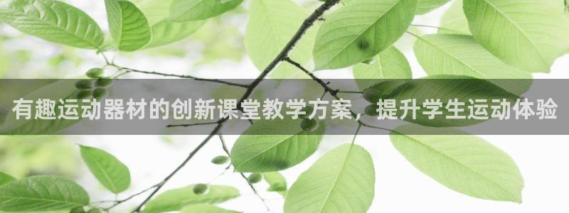 意昂体育3招商电话号码：有趣运动器材的创新课堂教学方