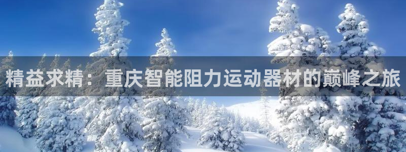 意昂体育3招商电话地址：精益求精：重庆智能阻力运动器