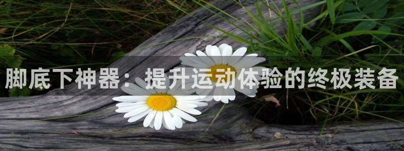 意昂体育3招商电话地址：脚底下神器：提升运动体验的终