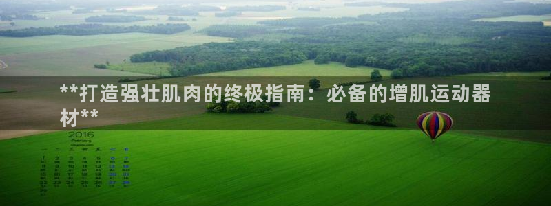 意昂3神州：**打造强壮肌肉的终极指南：必备的增肌运