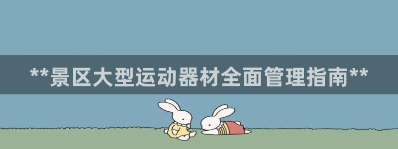 意昂体育3平台：**景区大型运动器材全面管理指南**