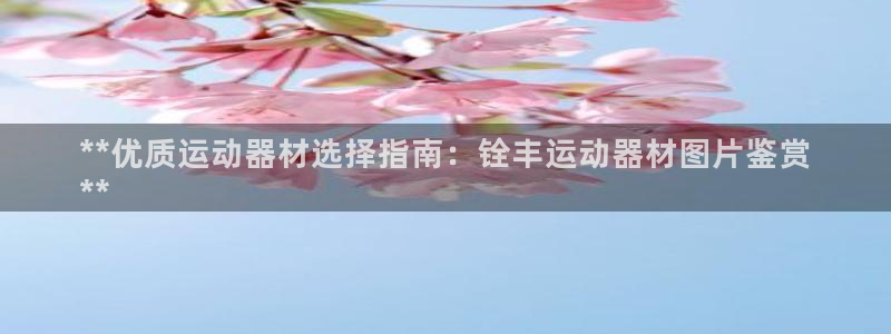 意昂体育3注册：**优质运动器材选择指南：铨丰运动器