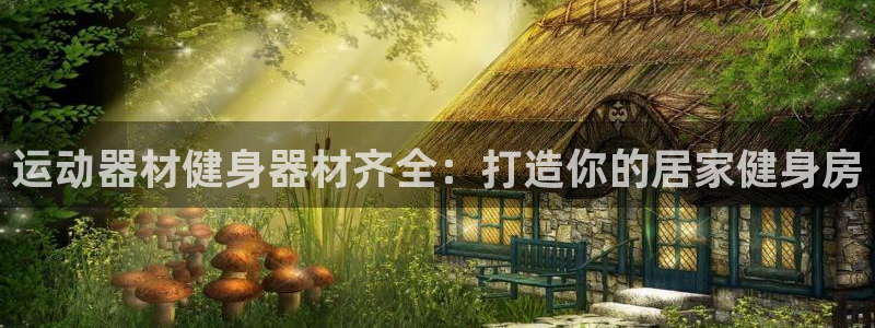 意昂3开户：运动器材健身器材齐全：打造你的居家健身房