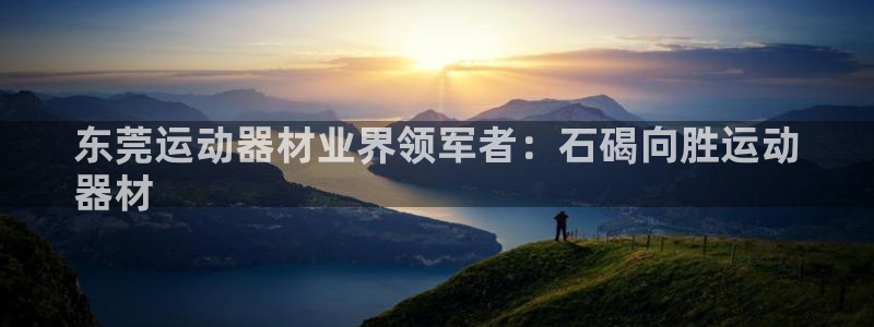 意昂3娱乐代理怎么样：东莞运动器材业界领军者：石碣向