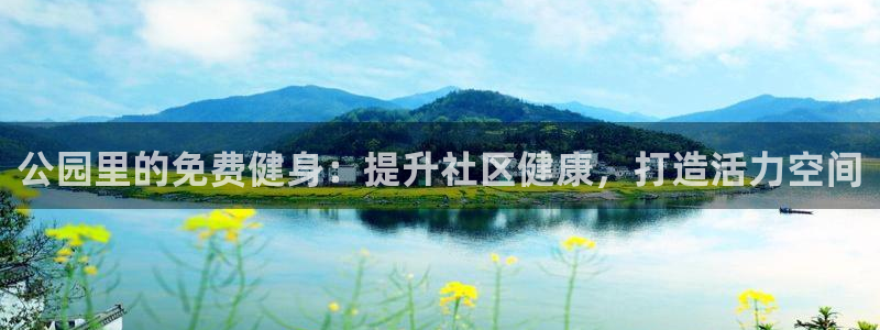意昂3集团：公园里的免费健身：提升社区健康，打造活力