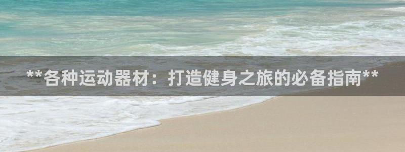 意昂3官方：**各种运动器材：打造健身之旅的必备指南