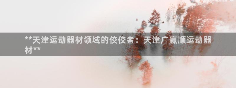 意昂3娱乐网站：**天津运动器材领域的佼佼者：天津广