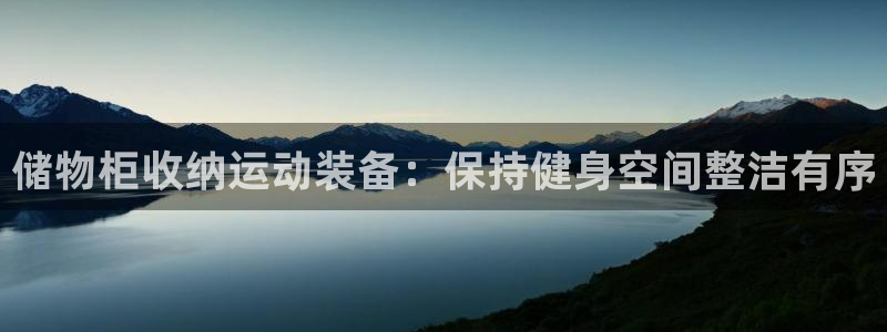 意昂体育3平台：储物柜收纳运动装备：保持健身空间整洁